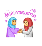 Muslimin＆Muslimah（個別スタンプ：23）