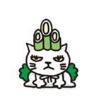 半目の白い猫 02（個別スタンプ：26）