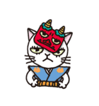 半目の白い猫 02（個別スタンプ：31）