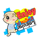 Cartoon Isan thailand V.Baby Isan,Eng（個別スタンプ：27）