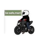 Bigbike Man3 English Version（個別スタンプ：25）