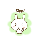 Lucu kelinci (cute rabbit)（個別スタンプ：7）