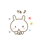 Lucu kelinci (cute rabbit)（個別スタンプ：11）