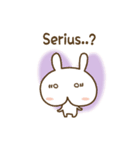 Lucu kelinci (cute rabbit)（個別スタンプ：38）