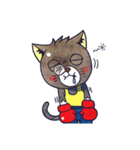 The Boxing Cats（個別スタンプ：5）