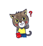 The Boxing Cats（個別スタンプ：12）