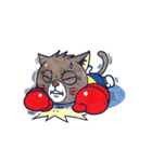 The Boxing Cats（個別スタンプ：18）