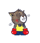 The Boxing Cats（個別スタンプ：19）