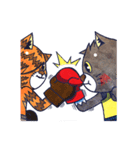 The Boxing Cats（個別スタンプ：39）