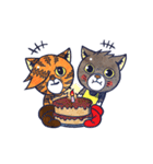 The Boxing Cats（個別スタンプ：40）