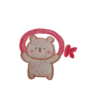 えんぴつくまさん（個別スタンプ：1）