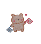 えんぴつくまさん（個別スタンプ：2）