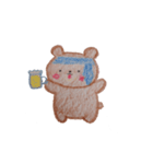 えんぴつくまさん（個別スタンプ：24）