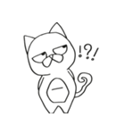 Pui Deadpan Cat（個別スタンプ：5）