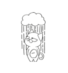 Pui Deadpan Cat（個別スタンプ：8）
