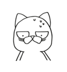 Pui Deadpan Cat（個別スタンプ：10）