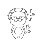 Pui Deadpan Cat（個別スタンプ：12）