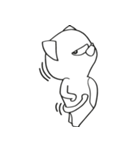 Pui Deadpan Cat（個別スタンプ：13）