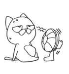 Pui Deadpan Cat（個別スタンプ：14）
