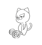 Pui Deadpan Cat（個別スタンプ：20）
