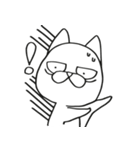 Pui Deadpan Cat（個別スタンプ：21）