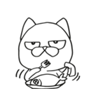 Pui Deadpan Cat（個別スタンプ：23）