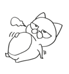 Pui Deadpan Cat（個別スタンプ：24）