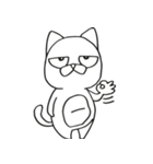 Pui Deadpan Cat（個別スタンプ：25）