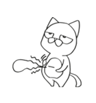 Pui Deadpan Cat（個別スタンプ：27）