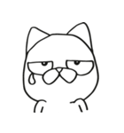 Pui Deadpan Cat（個別スタンプ：28）