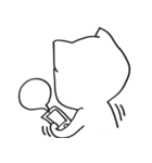 Pui Deadpan Cat（個別スタンプ：30）
