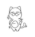Pui Deadpan Cat（個別スタンプ：31）