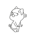 Pui Deadpan Cat（個別スタンプ：32）