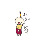 もち侍とおこめつぶ（個別スタンプ：15）