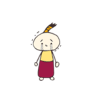 もち侍とおこめつぶ（個別スタンプ：34）