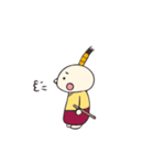 もち侍とおこめつぶ（個別スタンプ：35）