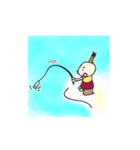 もち侍とおこめつぶ（個別スタンプ：40）