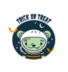 Halloween with Jokukuma, the Space Bear（個別スタンプ：5）