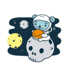 Halloween with Jokukuma, the Space Bear（個別スタンプ：21）
