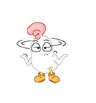 ChiKin - Cute and funny white chicken（個別スタンプ：6）