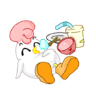 ChiKin - Cute and funny white chicken（個別スタンプ：9）