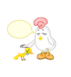 ChiKin - Cute and funny white chicken（個別スタンプ：15）