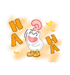 ChiKin - Cute and funny white chicken（個別スタンプ：22）