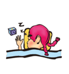 Miss Peach（個別スタンプ：34）