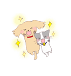 いぬねこ日常スタンプ（個別スタンプ：3）