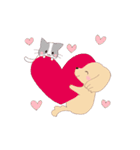 いぬねこ日常スタンプ（個別スタンプ：6）