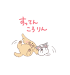 いぬねこ日常スタンプ（個別スタンプ：34）