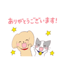 いぬねこ日常スタンプ（個別スタンプ：35）