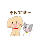いぬねこ日常スタンプ（個別スタンプ：40）