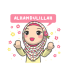 Flower Hijab : Daily Talk (EN)（個別スタンプ：2）